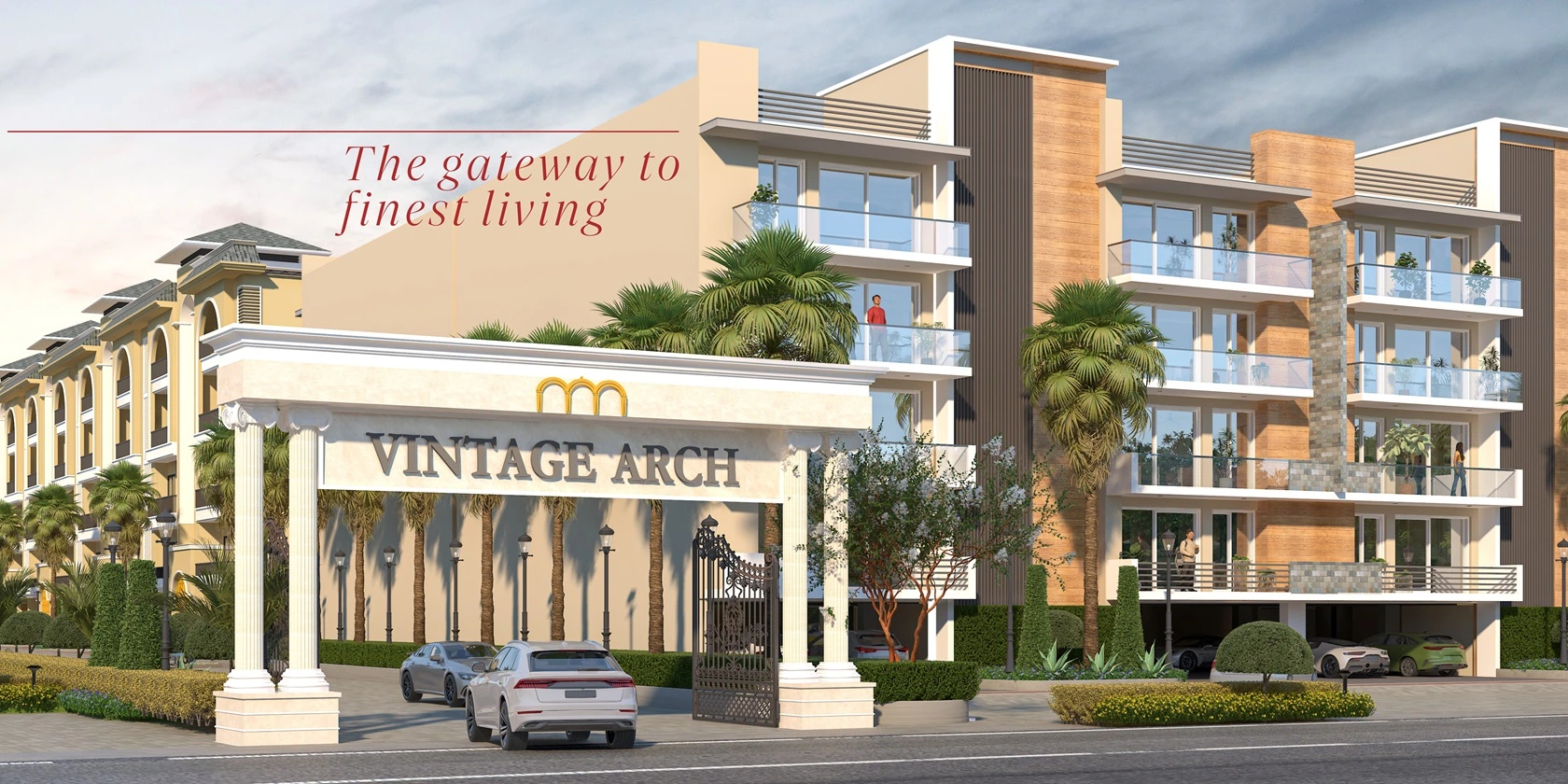 Amari Vintage Arch 3BHK Luxury floors Project By SRI SAI LAND BUILDERS AND DEVELOPERS - Landchester, IT City Road, Mohali